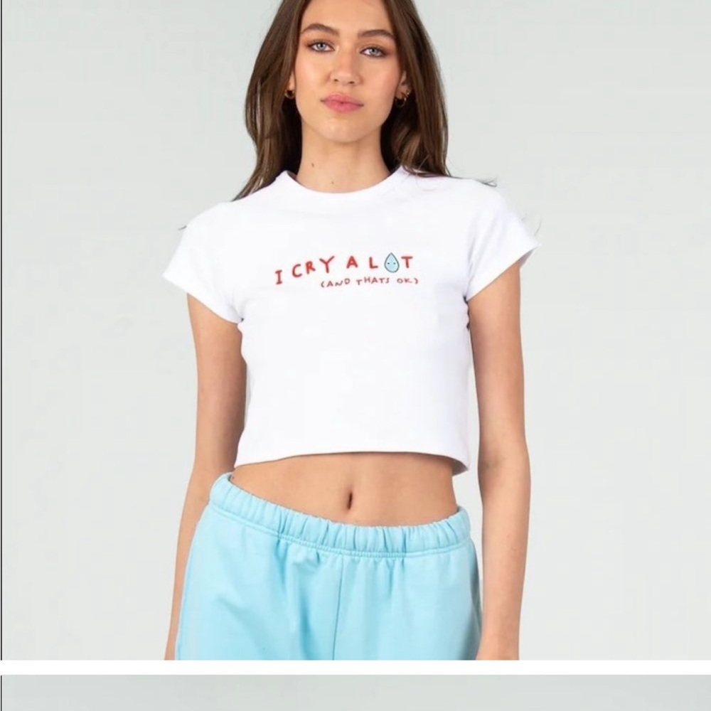I cry a lot tee